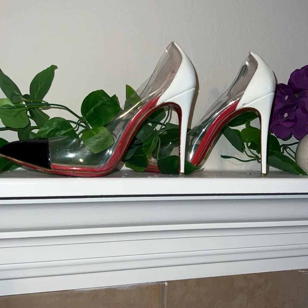 🖤❤️ CHRISTIAN LOUBOUTIN Debout 100 ❤️🖤 - Picture 8 of 11